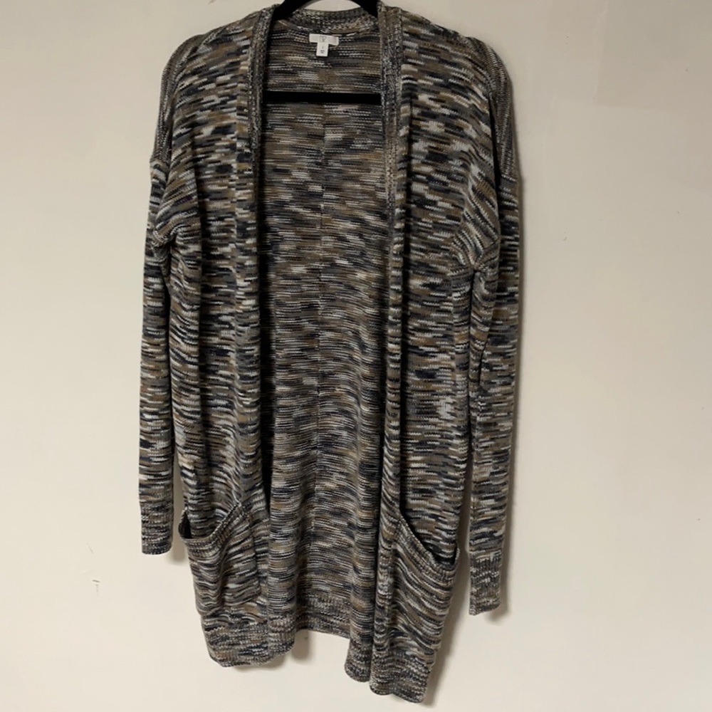 BP multicolored sweater with pockets